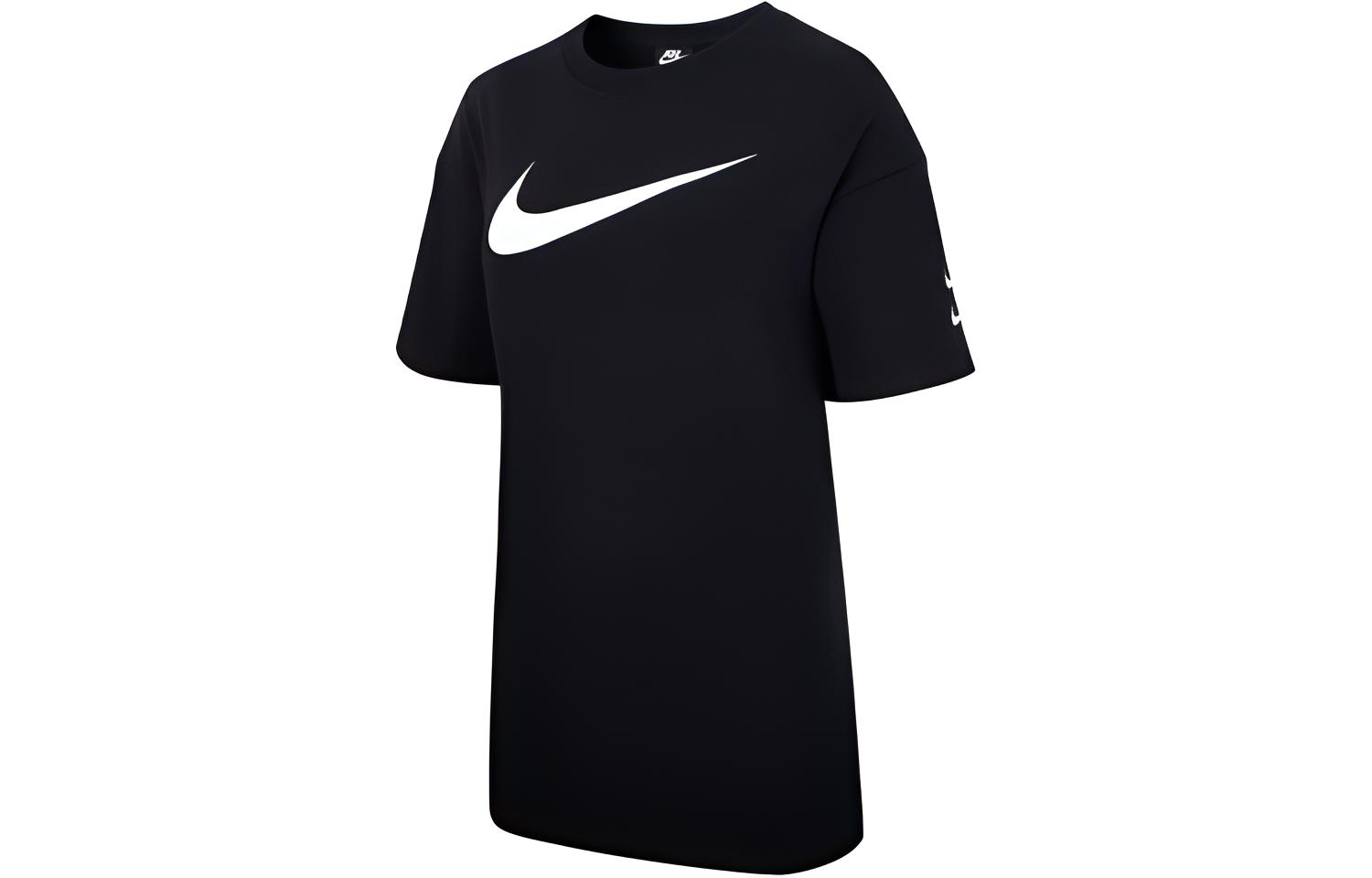 Nike Short Sleeved Dress Women s Black DD2092-010 S