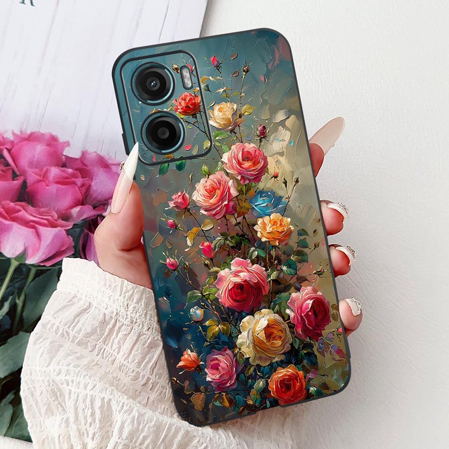 For Motorola Moto G05 4G Case MotoE15 Cool Dragon Fashion Painted Cover Soft TPU Phone Case For Motorola Moto E15 MotoG05 Fundas