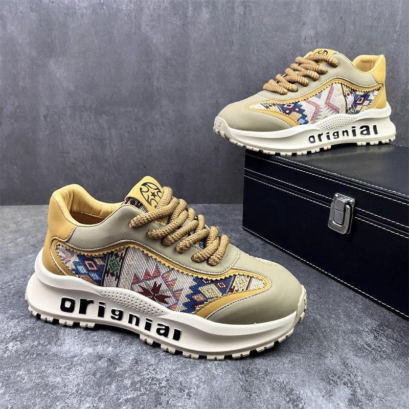 Casual shoes new platform dad shoes heightening board shoes cloth shoes sports shoes