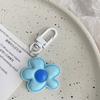 Creative Colorful Bright Irregular Flower Keychain DIY Bean Pendant Versatile Bag Pendant Decoration Gift