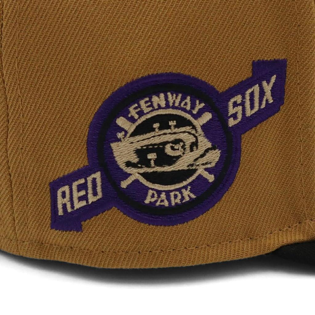 [New Era] New Era Cap 59FIFTY 14712484 NER36C6743 MLB Boston Red Sox BOS WheatBlack Brown 7 12 SIDE PATCH 2-Tone UNDER VISOR ONSPOTZ Special Order
