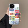 Sardines Fish Art Pattern Phone Case For Samsung Galaxy S26 S25 Ultra S24 S23 FE S22 S21 Plus A56 A55 A54 A35 Hard Matte Cover