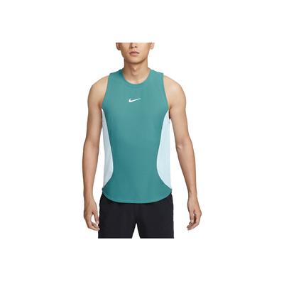 Court Slam Dri-Fit Mode Alsidig Komfortabel Enkel Ensfarvet Tanktop Herre Toppe Grøn HQ6407-379