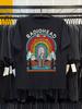 T-shirt Noir Coton Graphique Radiohead In Rainbows Vintage Tailles S-5XL