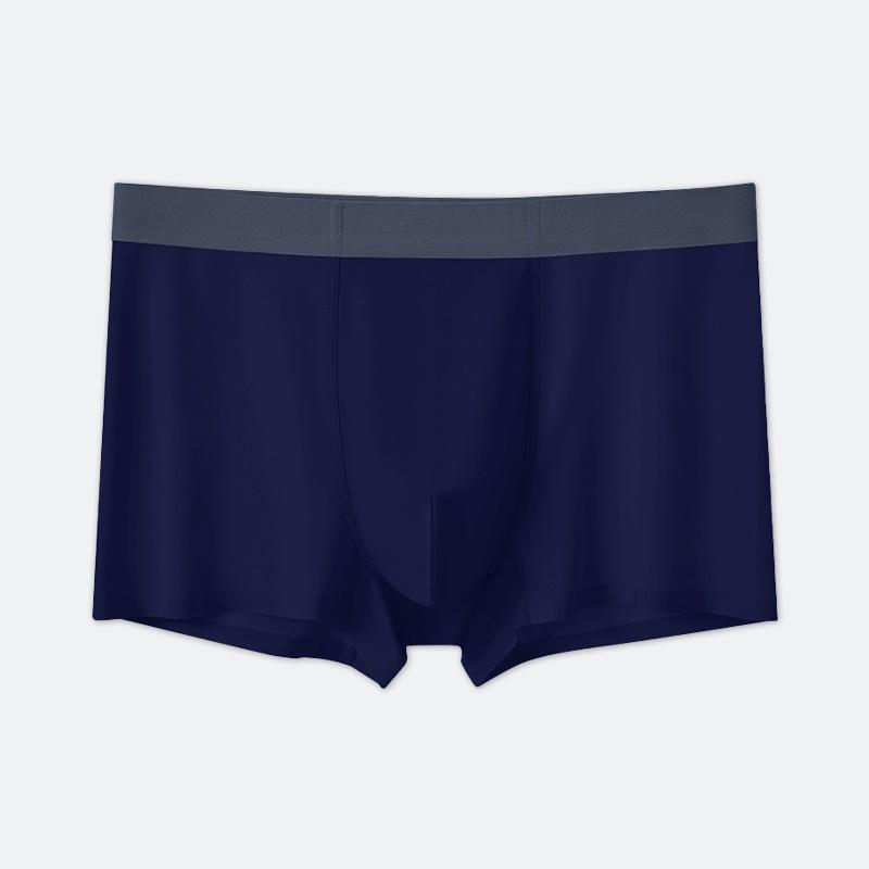 Pánské spodní prádlo Velká velikost Prodyšné Rychleschnoucí Kalhotky s plochými rohy Letní Chladivé Ledové hedvábné spodní prádlo pro muže