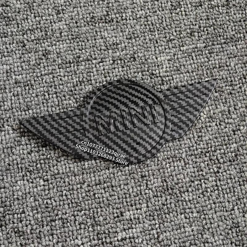 

ABS Car Front Hood Rear Trunk Emblem Badge Sticker For BMW Mini Cooper R55 R56 R60 Replacement Logo Auto Accessories 11.9cm X 5cm