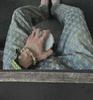 European & American Hip-Hop Streetwear: Men's Trendy Jacquard Full-Print Slim Flared Jeans