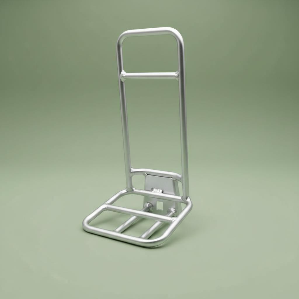 Folding Bike Front Rack Stable Mounting Snout-Style Rack Bike Front Cargo Carrier Multi-Purpose Use Fits Most Bikes
