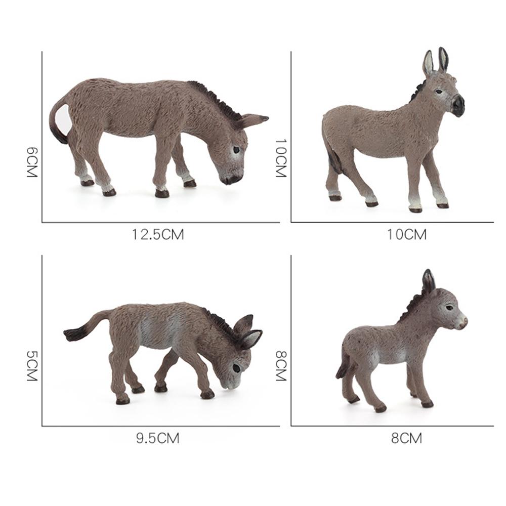 Plastic Simulation Animals Figure Toys Gifts For Kid Birthday Home Car Decor