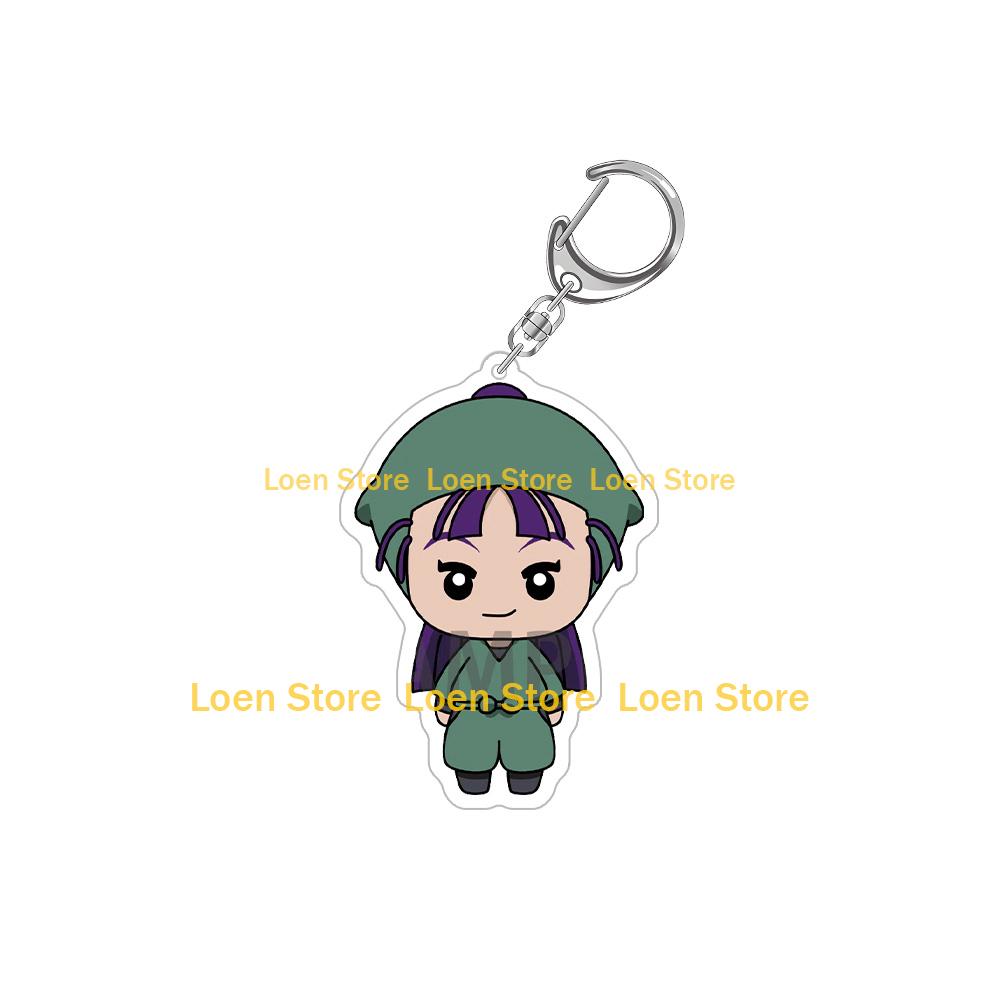 Nintama Rantarou Mascot Kirimaru Shinbei Kuroki Nanatsumatsu Tobe-sensei Doi-sensei Chibi Anime Acrylic keychain Bag pendant Toy