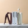Nordic  Abstract Sculptures Figurines Ceramic Ornaments Creative Human Statues Crafts Home Decoration Accessories Sculptures