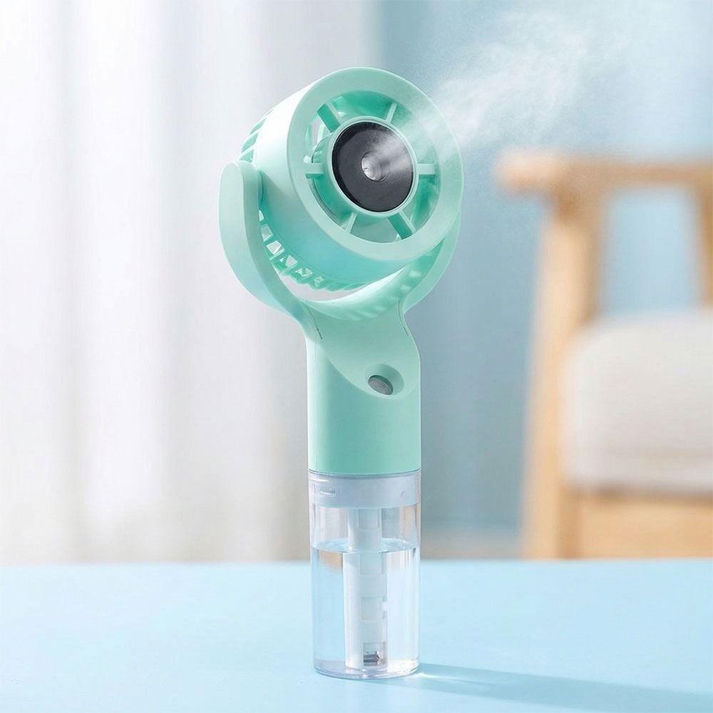 USB Charging Water Spray Mist Fan Hand Held Fast Cooling Fan Handheld Spray Fan Student Dormitory