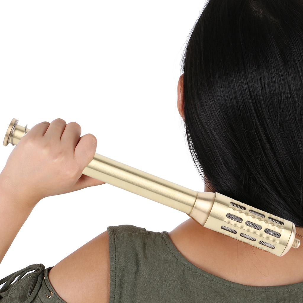Großer Messing Moxa Rollenbrenner Moxibustionstherapie Massagestab Meridian Kollateral Stimulation
