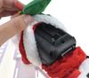 Elektrische Kletterleiter Weihnachtsmann Musikpuppe Weihnachtsdekoration für Zuhause Baum Hängend Neujahrsgeschenk