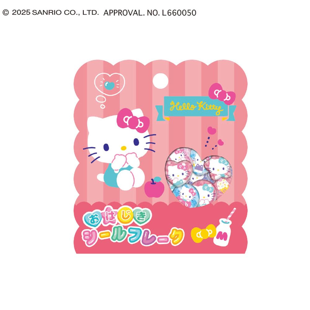 Cracks Marble Sticker Flakes Hello Kitty 2 134014