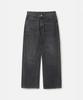 247Silijeu Curved Wide Denim Gray