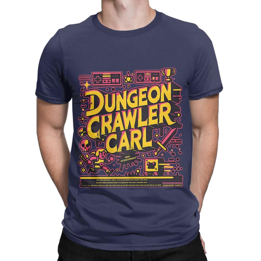 Bookish New Retro 90s Novelty 100 Cotton Tshirt Dungeon Crawler Carl Tops Tees For Unisex