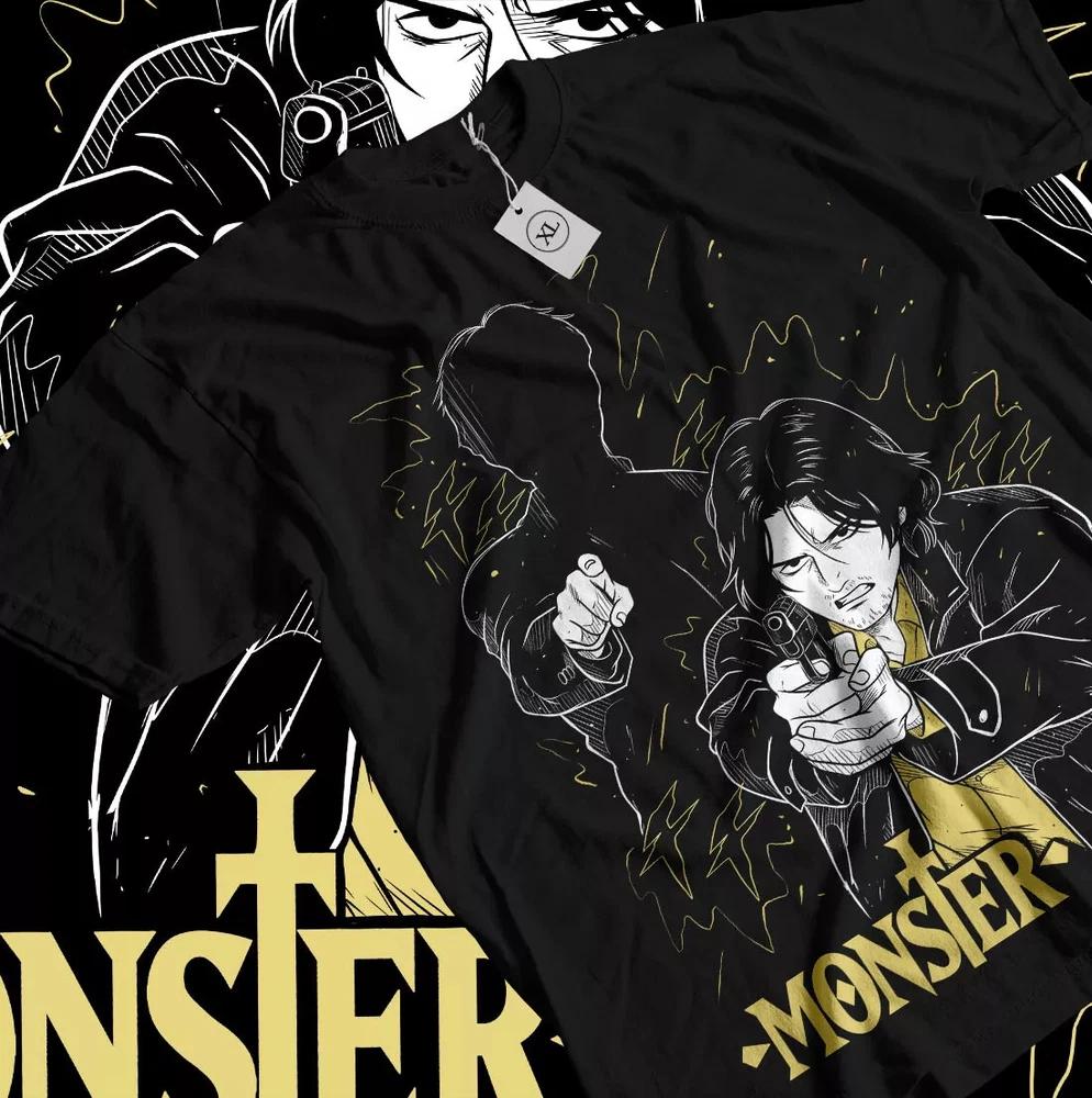 Monster Johan Liebert Tshirt Tenma Naoki Urasawa Gift Exclusive Shirt S