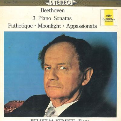 LP Record BEETHOVEN WILHELM KEMPFF  3 Piano Sonatas SLGM1013 DEUTSCHE GRAMMO Japan Classical Used