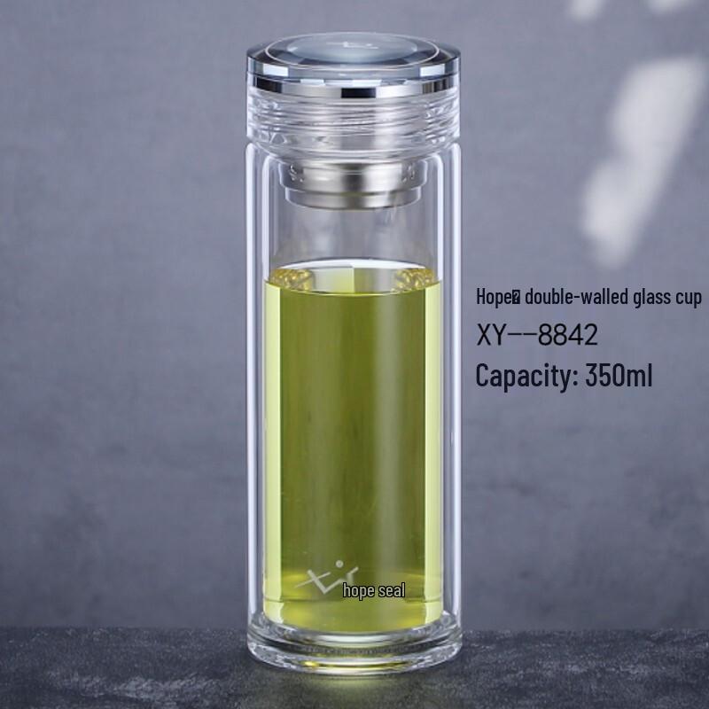 Xiyin XY-8842 Double Wall Glass Cup