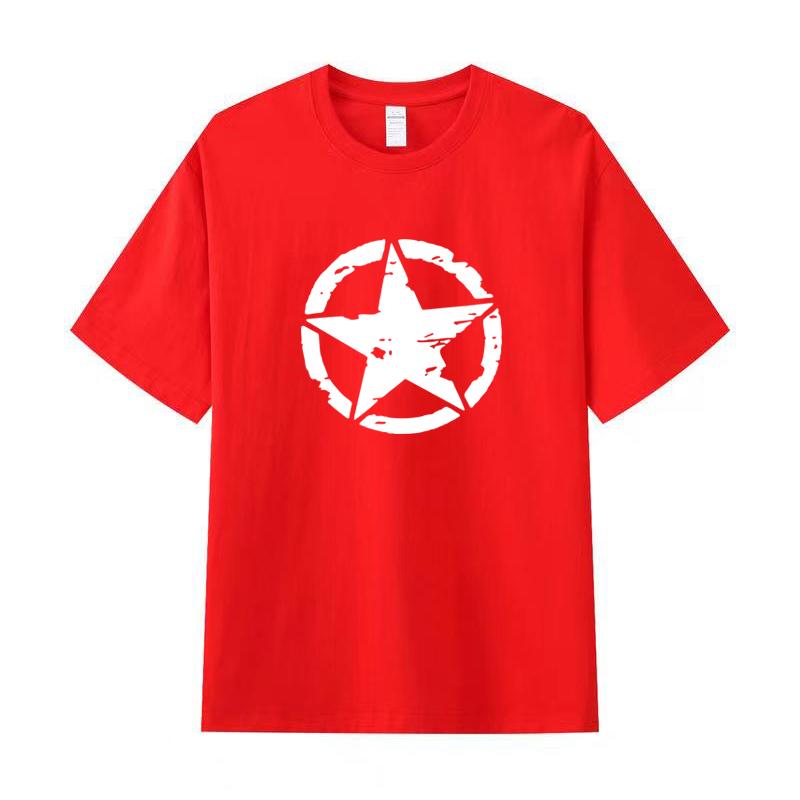 Tricou de vară pentru bărbați Tricou imprimat cu mâneci scurte din bumbac de înaltă calitate Tricou pentru femei Cămașă sport la modă Top de jogging casual