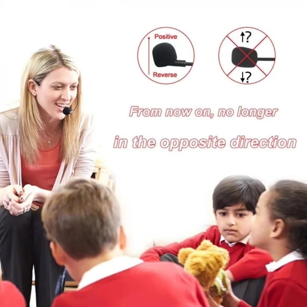 Rechargeable Microphone Speaker Ultralight Loudspeaker Voice Amplifier  Outdoor Use