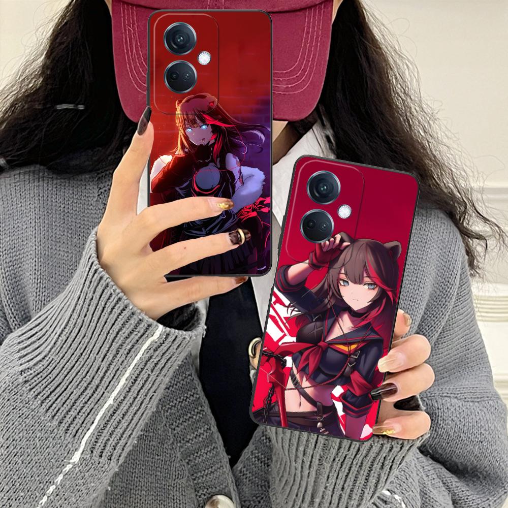 Arknights Zima Matte TPU Mobile Phone Case for OPPO Find X9 X8 X7 X6 X5 X3 X2 Plus s Pro Ultra Lite Colorful Printing Cover