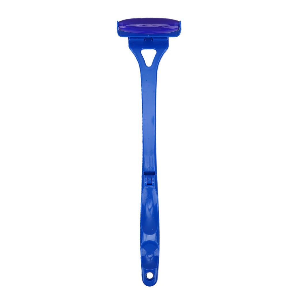 Langer Griff Lotion Applikator Kühlende Rollen Faltbarer Griff Kälte Rücken Lotion Applikator mit Ersatzrolle Blau