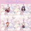 Stunning Hololive Vtuber Keychain Featuring Gawr Gura Mori Usada Fubuki Suisei For Anime Fans
