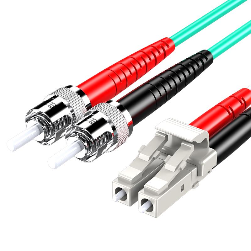 Shengwei OM3 10 Gigabit LC-ST Multimode Dual-Core Fiber Optic Patch Cable