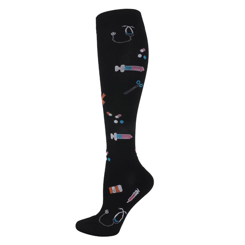 Unisex Cross-Border Sports Compression Running & Jump Rope Calf Socks