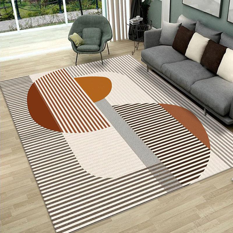 Light Luxury Nordic Living Room Soft Carpet Bedroom Decor Dirt-resistant Thick Carpets Room Decoration Teenager Rugs Lounge Rug