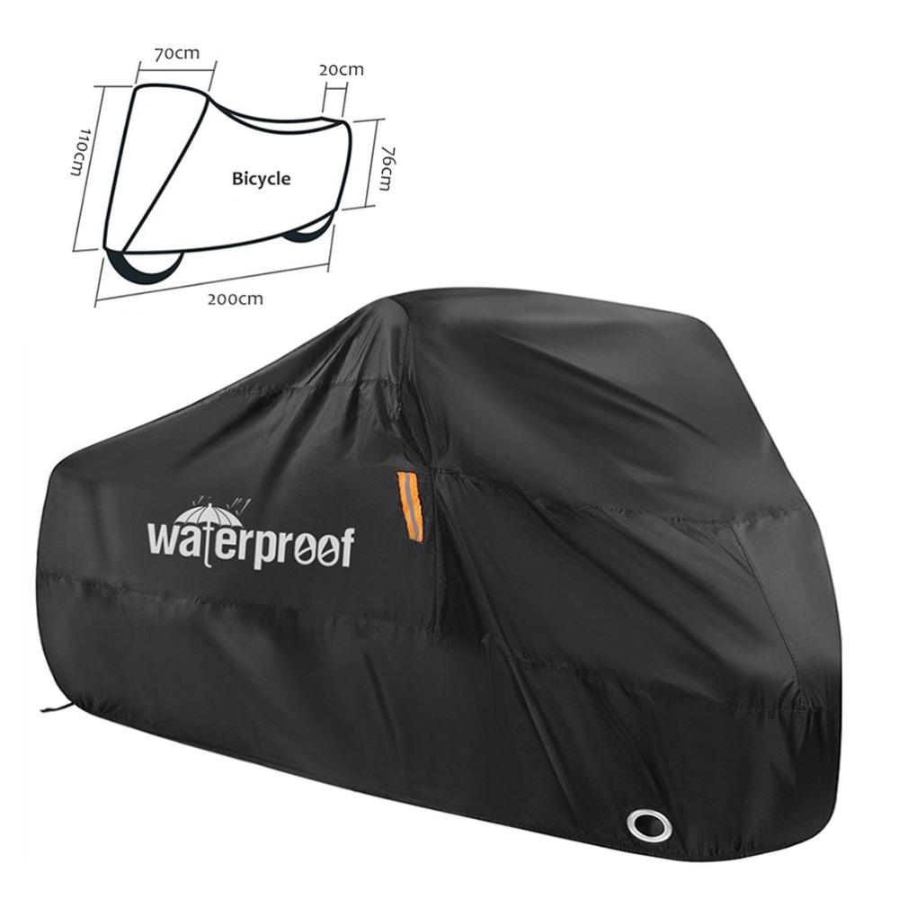 with Lock Holes Motorcycle Cover Waterproof Cycling Cover Bike Rain Cover  Daily Bike Protection
