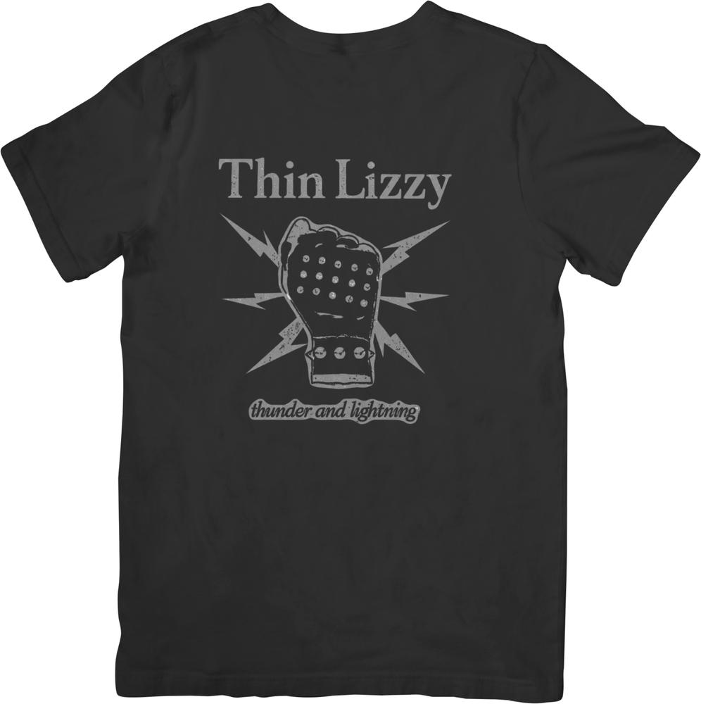 Thin Lizzy Vintage Retro Fit for Unisex Women Quality Cotton TShirts
