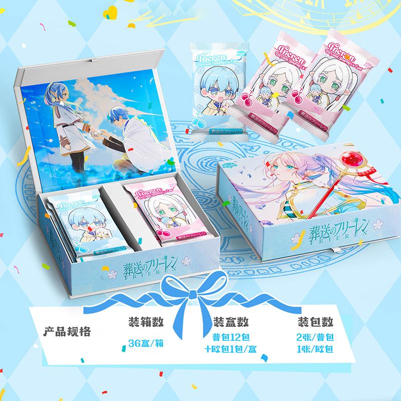 KAYOU Genuine Frieren: Beyond Journey s End Card Adventure Journey Eternal Pack  Anime Rare Role Collection Cards Toy Gift Box
