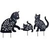 Metal Cutting Die 3D Playing Cats Cutting Dies for DIY Scrapbooking Photo Decor