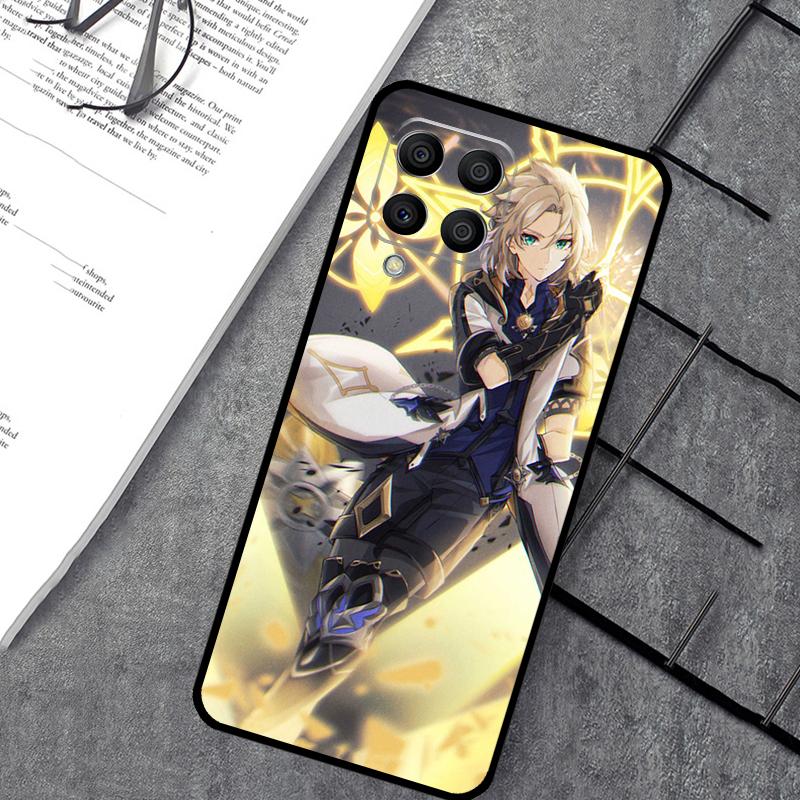 Genshin Impact Albedo Case For Samsung Galaxy M15 M11 M12 M13 M14 M06 M16 M36 M56 M31 M53 M32 M52 M35 M55 M34 M54