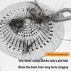 Silicone Drain Hair Catcher for Kitchen & Bathroom Sinks