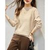 Firstview Women's Fashion Long-Sleeve Round Neck Sweater