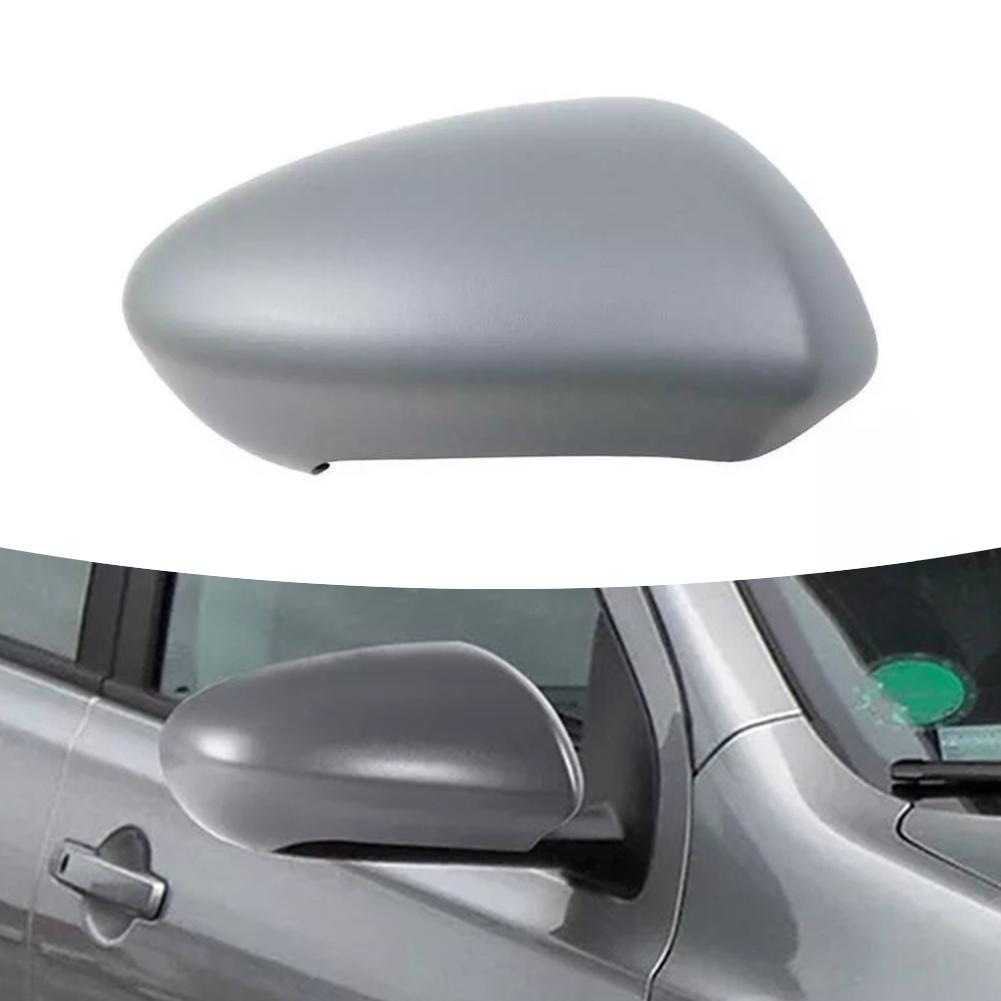 Car Grey Door Wing Mirror Covers Cap For Nissan For Qashqai 2007-2014 Left Or Right Door Wing Mirror Cover Cap Case
