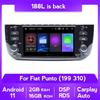 Fiat Punto GPS Navigation Carplay with Reversing Camera and Bluetooth CD System