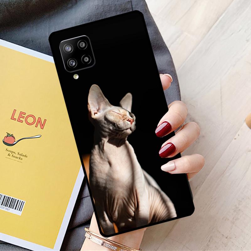 Sphynx Sphinx Cat For Samsung Galaxy A54 A14 A16 A26 A36 A56 A22 A32 A52 A55 A35 A05 A06 A15 A53 A33 A13 Case