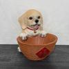 Resin Figurine Key Holder-Cute Dog Design, Home Decor For Entryway, Housewarming Gift