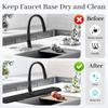Kitchen Sink Splash Guard Silicone Draining Mat for Sink Sink Protectors for Kitchen Sink Mat Splash Guard Kitchen