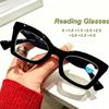 2026 Neue Retro Lesebrille für Damen, HD Federbügel Blaulichtfilter Brille