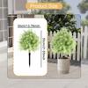 Artificial Bush Garden Stake for Yard And Festive Decor