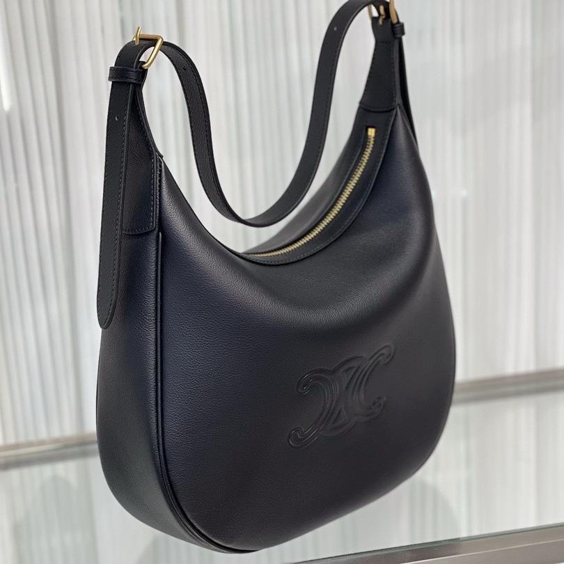 Women's Bag 2024 New Arc De Triomphe Moon Bag Large Capacity Commuter Underarm Bag Retro Messenger Bag Versatile Shoulder