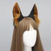 Cosplay Dog Ear Headbands Dobermanns Carnivals Anime Character Hairband Dog Ear Headbands Plush Christmas Hair Hoop