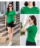 Niche Irregular Hem Shoulder-Baring Women's Short-Sleeve T-Shirt - 2025 Summer Trend