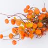 Real Touch Artificial Pumpkin Branches DIY Bouquets Fake Pumpkin Stems  Office Hotel Decor